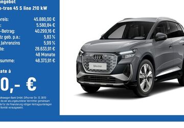 Audi Q4 e-tron 3.900 km 44.550 &euro; Braunschweig 38124