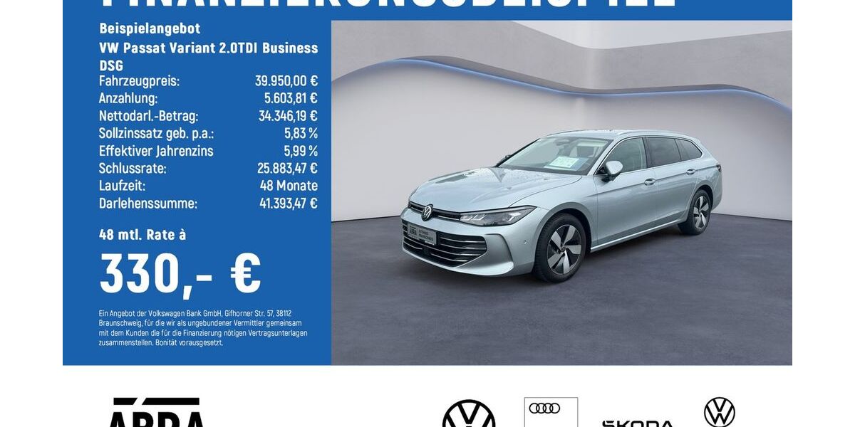 VW Passat Variant 18.200 km 37.880 &euro; Braunschweig 38108