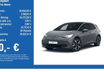VW ID.3 46.454 km 26.940 &euro; Wolfenbüttel 38304