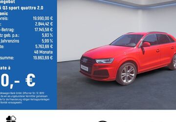 Audi Q3 60.390 km 19.940 &euro; Braunschweig 38114