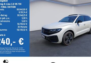 VW Touareg 3.500 km 98.940 &euro; Braunschweig 38114
