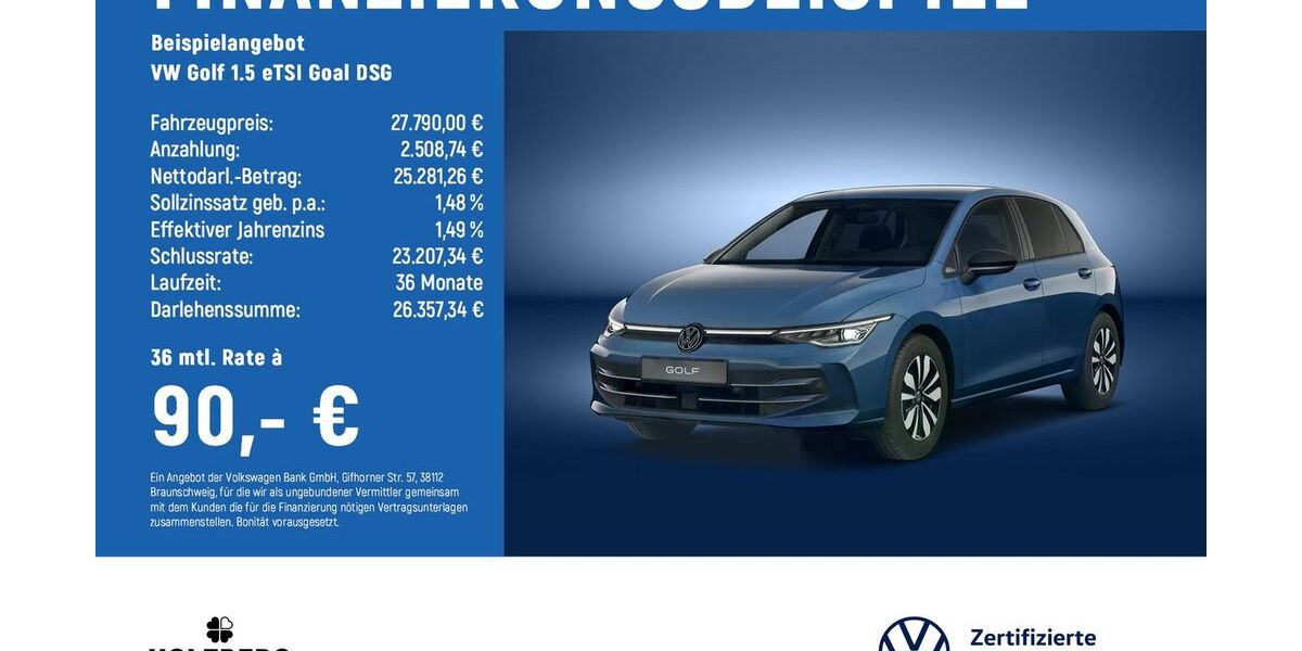 VW Golf 25.850 km 27.790 &euro; Braunschweig 38114