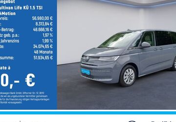 VW T7 Multivan 13.500 km 56.980 &euro; Braunschweig 38124