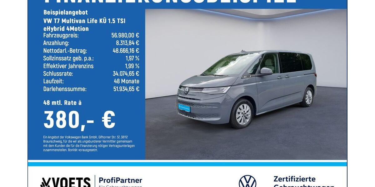 VW T7 Multivan 13.500 km 56.980 &euro; Braunschweig 38124