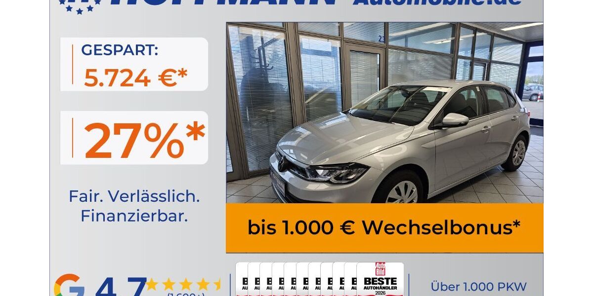 VW Polo 6.374 km 15.500 &euro; Wolfsburg-Heiligendorf 38444