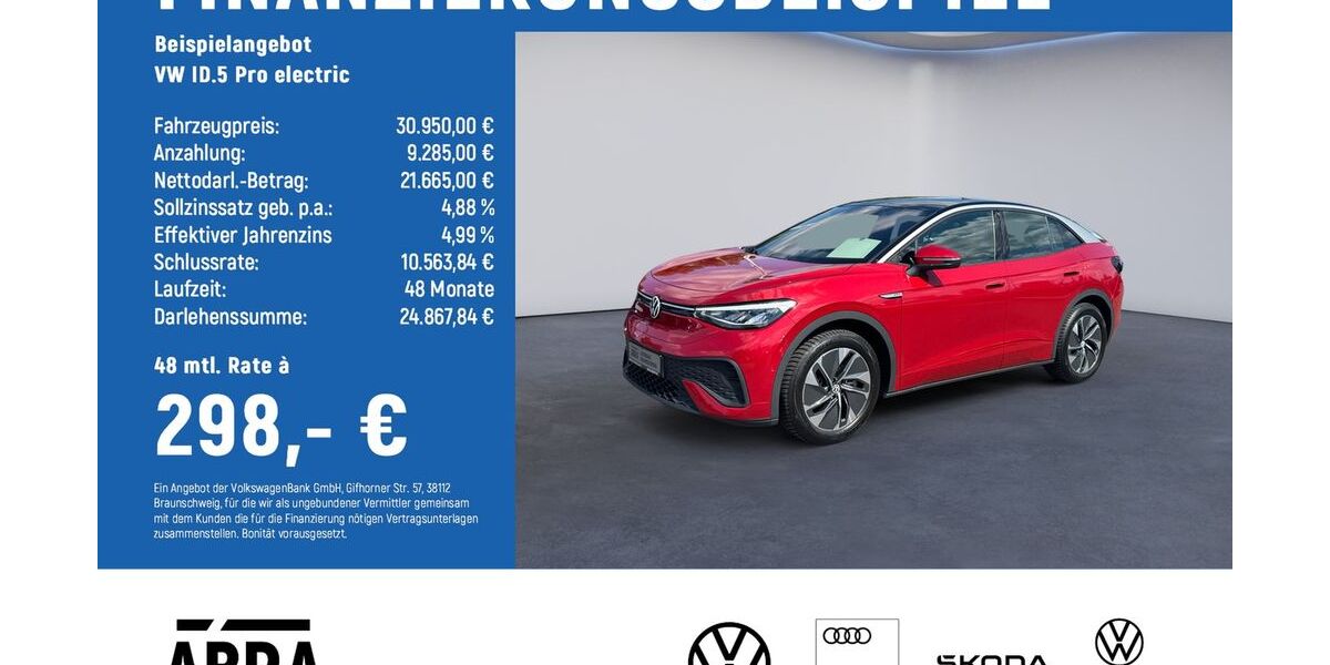 VW ID.5 32.750 km 30.950 &euro; Braunschweig 38108