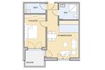 Etagenwohnung Braunschweig Heidberg-Melverode - 2 Zimmer, 61 m&sup2;, 809&euro; | Angebot:25730086