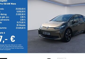 VW ID.3 9.500 km 29.950 &euro; Braunschweig 38108